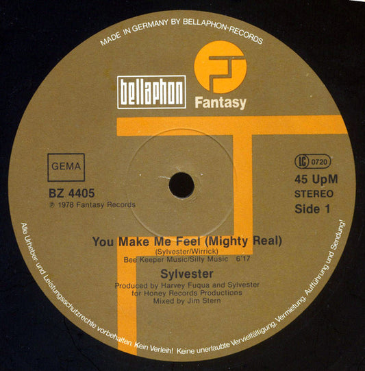 Sylvester : You Make Me Feel (Mighty Real) (12")