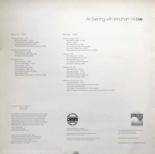 Various : An Evening With Windham Hill Live (LP, Album)