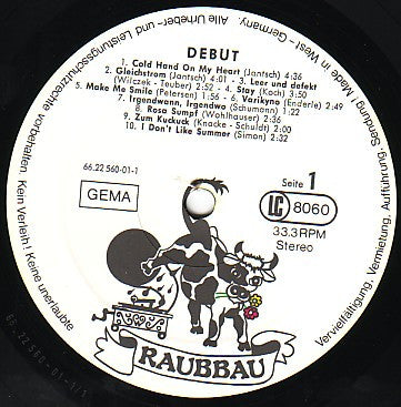 Various : Debüt №1 (LP, Smplr)