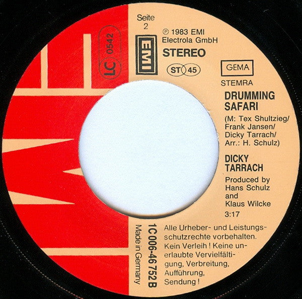 Dicky Tarrach : Sioux (Indian Hymn) (7", Single)