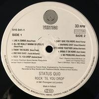 Status Quo : Rock 'Til You Drop (LP, Album, Swi)