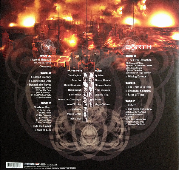 Ayreon : 01011001 (3xLP, Album, Cle)