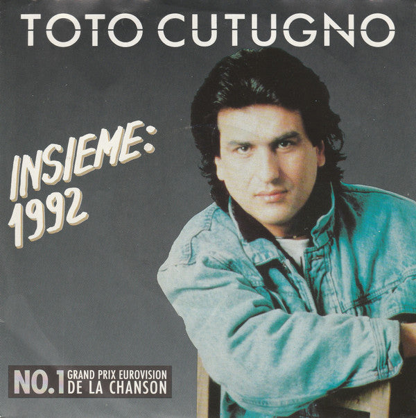 Toto Cutugno : Insieme: 1992 (7", Single)