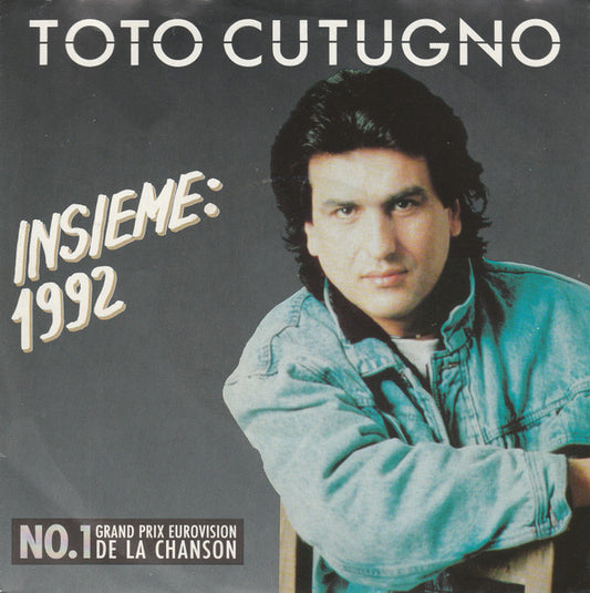Toto Cutugno : Insieme: 1992 (7", Single)