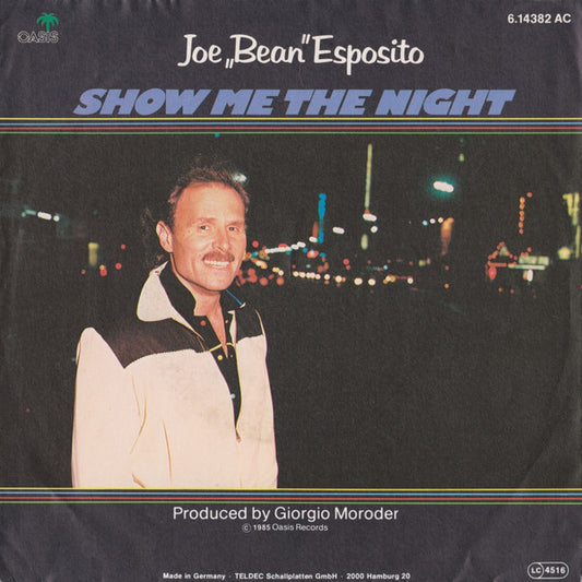 Joe Esposito : Show Me The Night (7", Single)