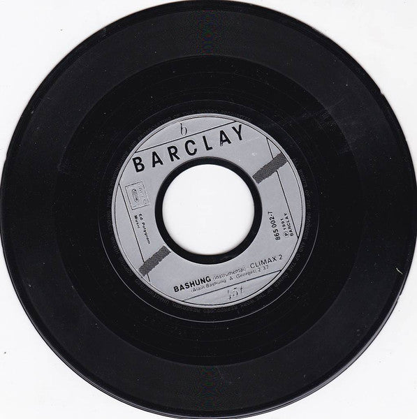 Alain Bashung : Osez Joséphine (7", Single)