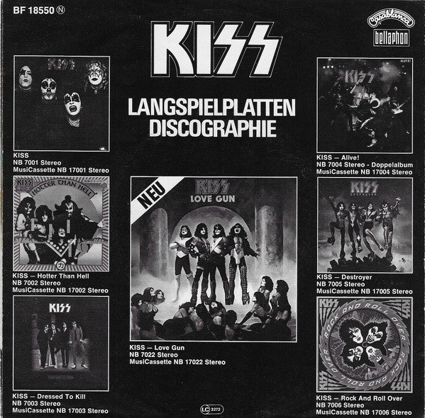 Kiss : Christine Sixteen (7", Single)
