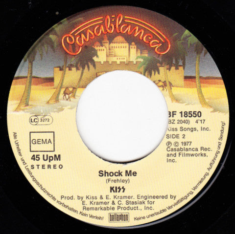Kiss : Christine Sixteen (7", Single)