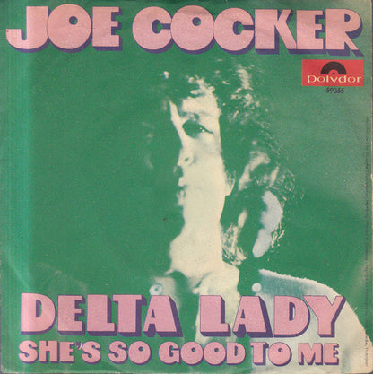 Joe Cocker : Delta Lady (7", Single, Mono)