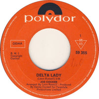 Joe Cocker : Delta Lady (7", Single, Mono)
