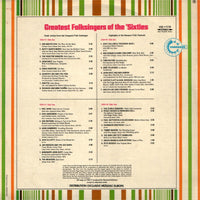 Various : Greatest Folksingers Of The 'Sixties (2xLP, Comp)