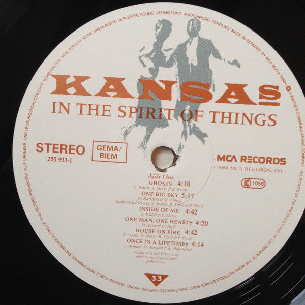 Kansas (2) : In The Spirit Of Things (LP, Album)