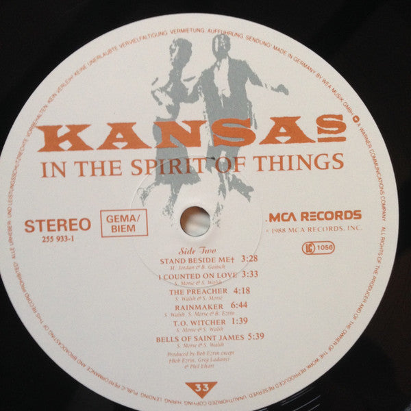 Kansas (2) : In The Spirit Of Things (LP, Album)