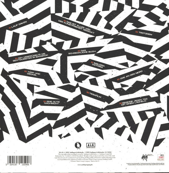 Danger Dan : Das Ist Alles Von Der Kunstfreiheit Gedeckt (LP, Album, RE)