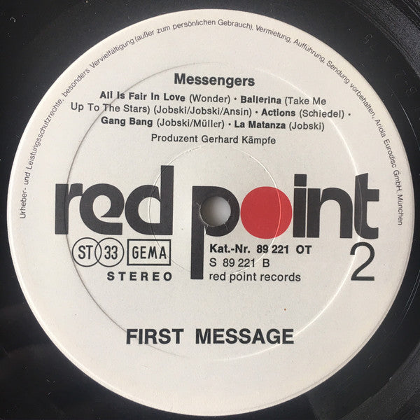 Messengers (11) : First Message (LP, Album)