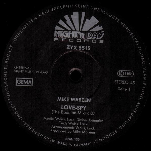 Mike Mareen : Love-Spy (12", Maxi)