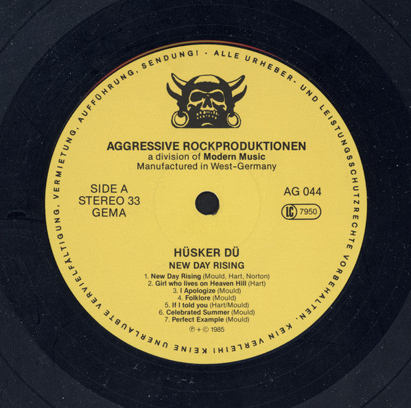 Hüsker Dü : New Day Rising (LP, Album)