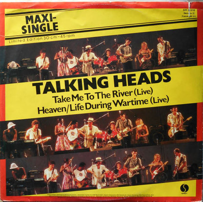Talking Heads : Take Me To The River (Live) / Heaven/Life During Wartime (Live) (12", Maxi, Ltd)