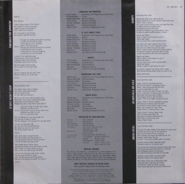 Grace Slick : Software (LP, Album)
