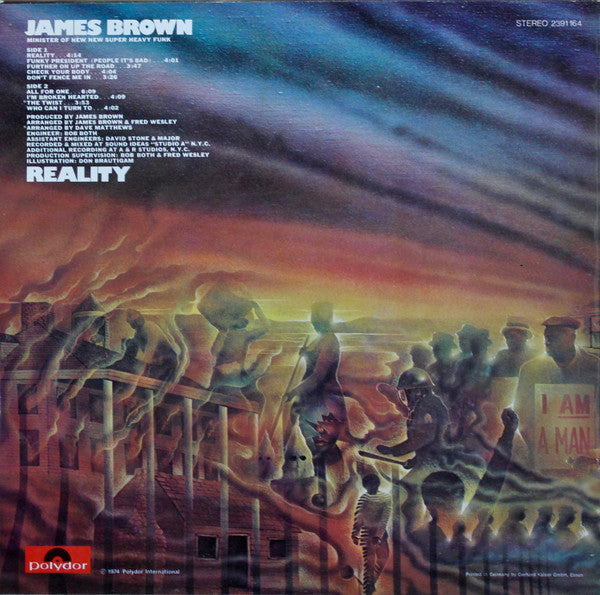 James Brown : Reality (LP, Album)
