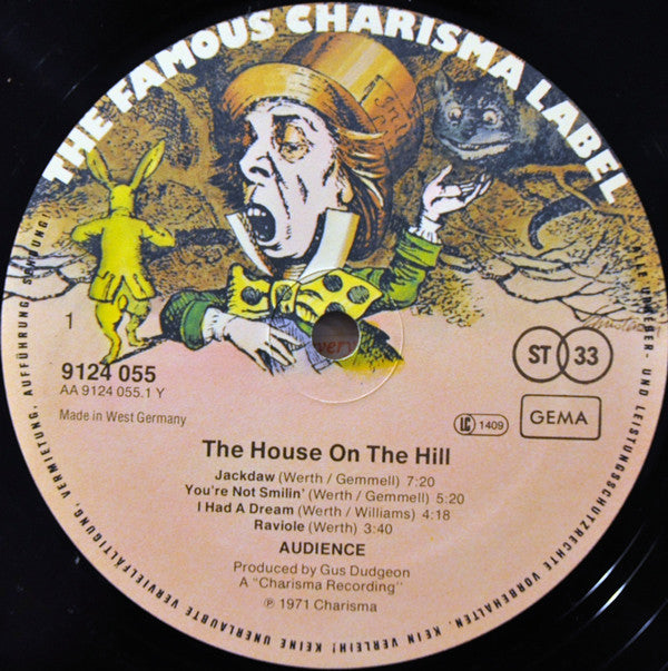 Audience (2) : The House On The Hill (LP, Album, RE, Gat)