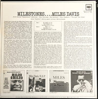 Miles Davis : Milestones (LP, Album, RE)