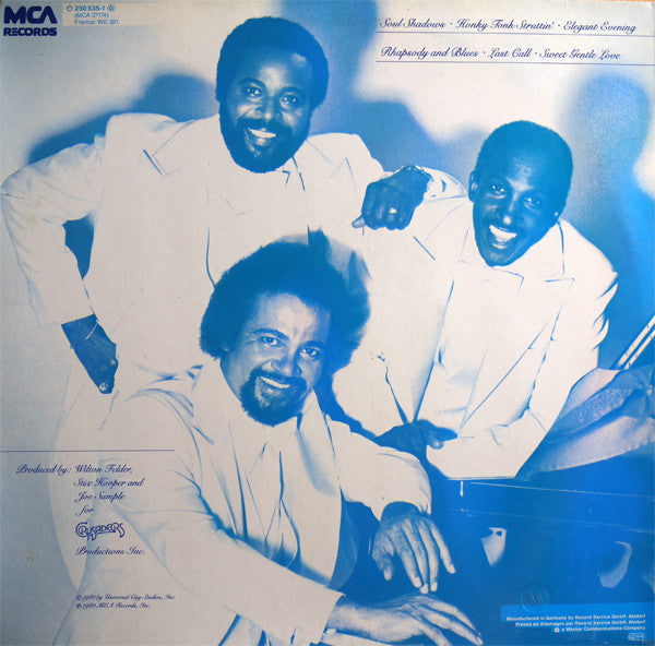 The Crusaders : Rhapsody And Blues (LP, Album, RE)