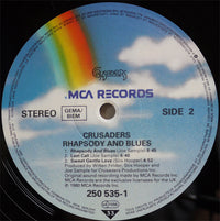 The Crusaders : Rhapsody And Blues (LP, Album, RE)