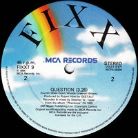 The Fixx : I Will (Extended Version) (12")