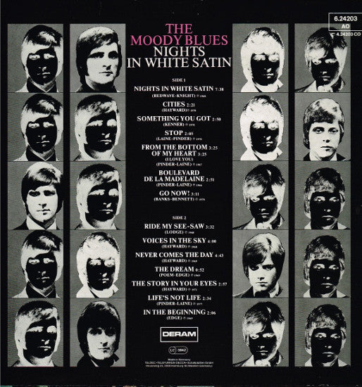 The Moody Blues : Nights In White Satin (LP, Comp)