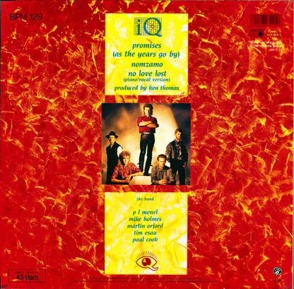 IQ (7) : Promises (As The Years Go By) (12", Maxi)