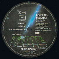 Cliff Richard : She's So Beautiful (12", Maxi)
