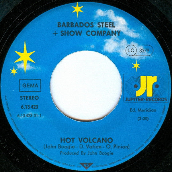 Barbados Steel & Show Company : Hot Volcano (7", Single)