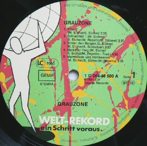 Grauzone : Grauzone (LP, Album)