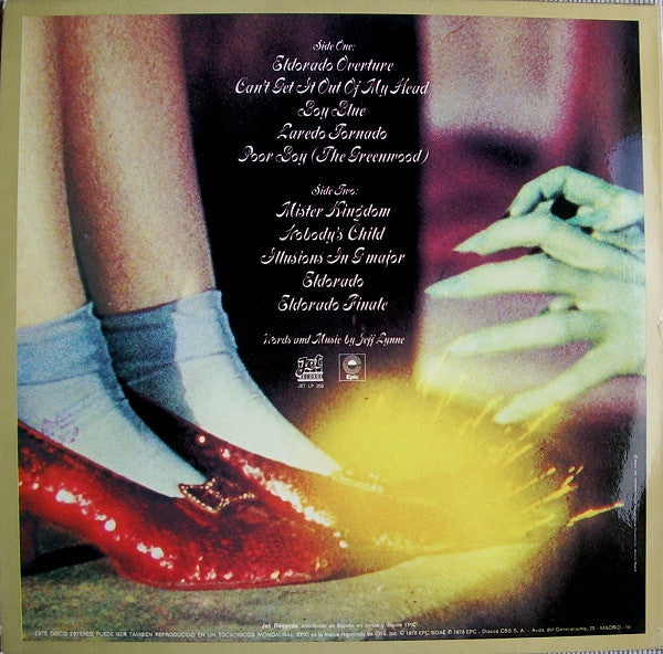 Electric Light Orchestra : Eldorado - A Symphony By The Electric Light Orchestra (LP, Album, RE)
