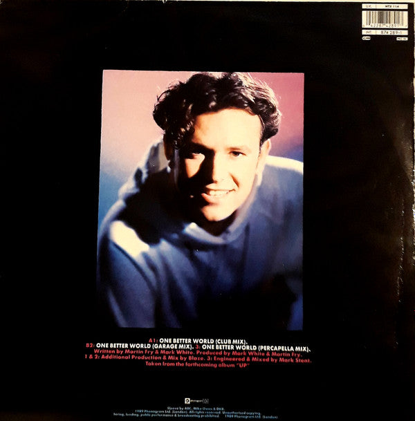 ABC : One Better World (12", JA )