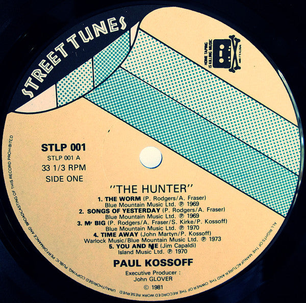 Paul Kossoff : The Hunter (LP, Comp)