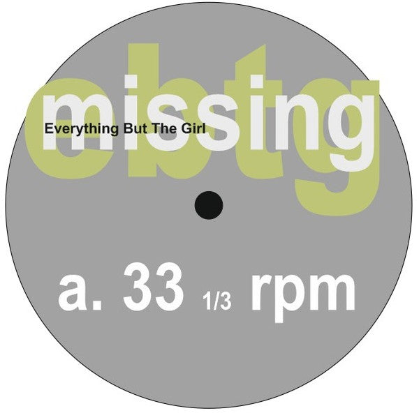 Everything But The Girl : Missing (12")