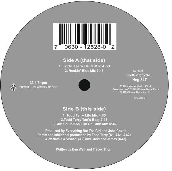 Everything But The Girl : Missing (12")