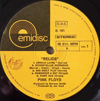 Pink Floyd : Relics (LP, Comp, RE)