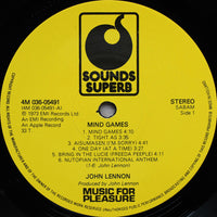 John Lennon : Mind Games (LP, Album, RE)