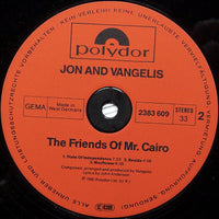 Jon & Vangelis : The Friends Of Mr. Cairo (LP, Album)
