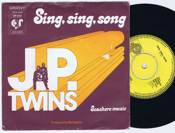 J.P. Twins : Sing, Sing, Song (7", Single)