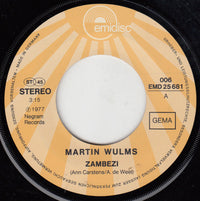 Martin Wulms : Zambezi (7", Single)