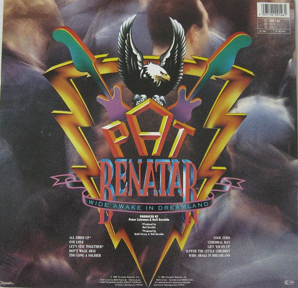 Pat Benatar : Wide Awake In Dreamland (LP, Album)