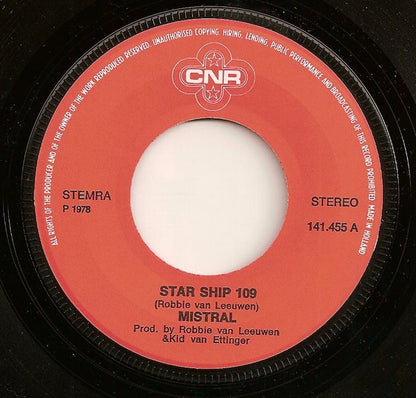 Mistral (2) : Starship 109 (7", Single)