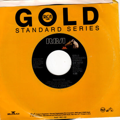 Daryl Hall & John Oates : Maneater / One On One (7", Single)