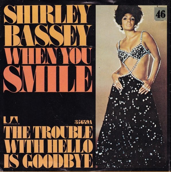 Shirley Bassey : When You Smile (7", Single)