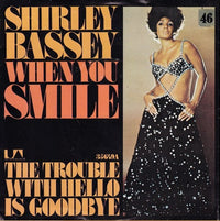 Shirley Bassey : When You Smile (7", Single)