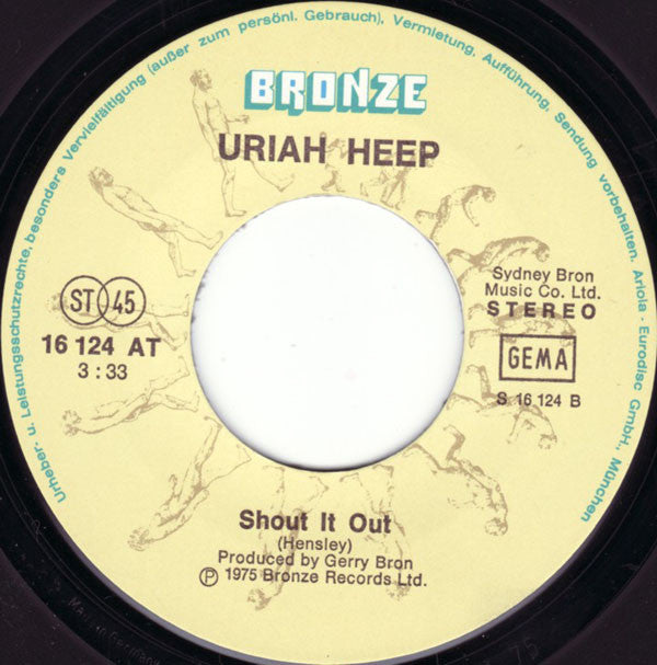 Uriah Heep : Prima Donna (7", Single)